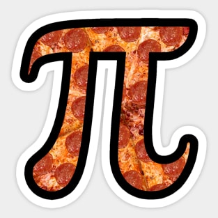 Pepperoni Pizza Pi Sticker